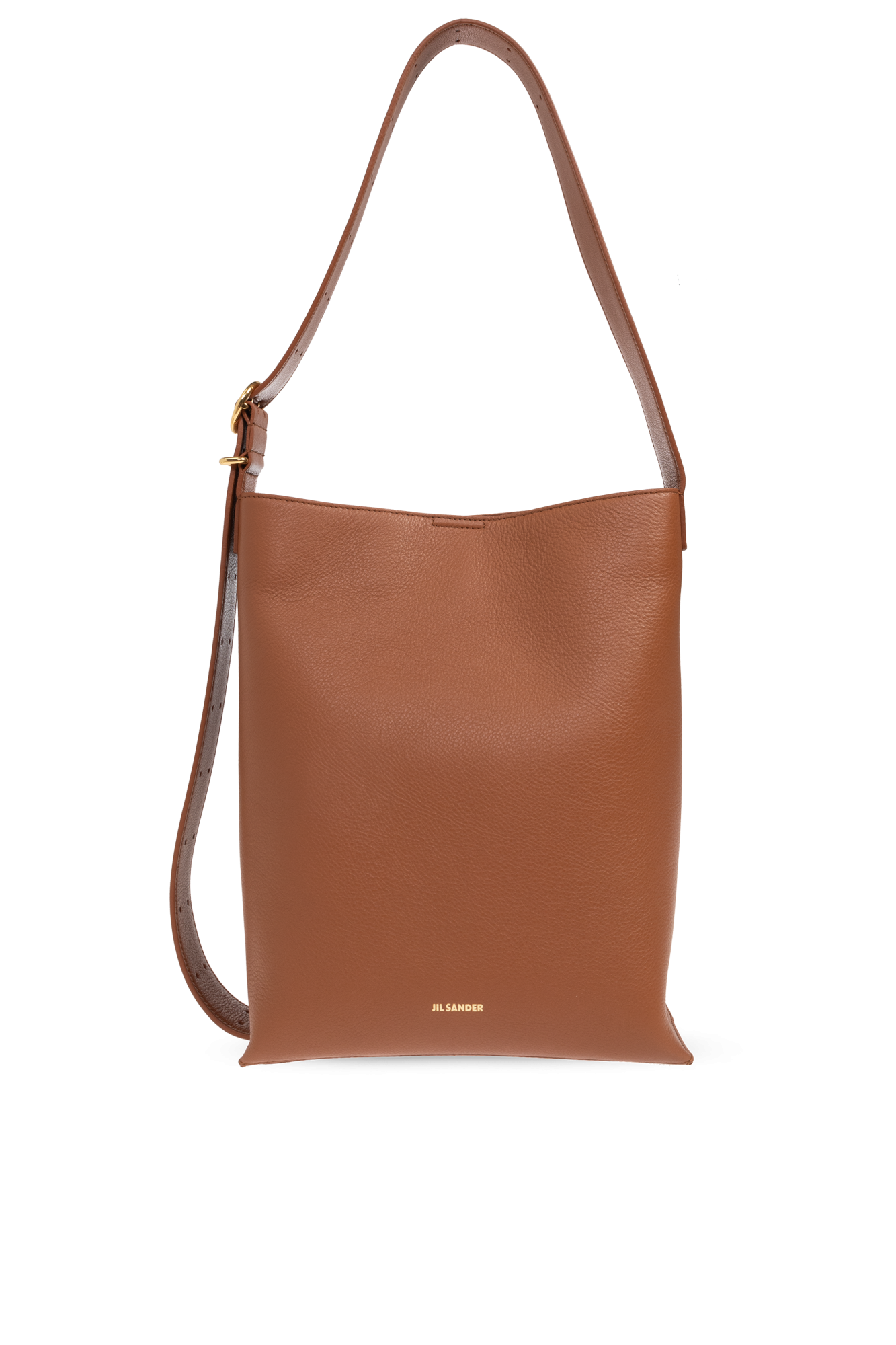JIL SANDER Skórzana Torba, Kobiety, Brązowy