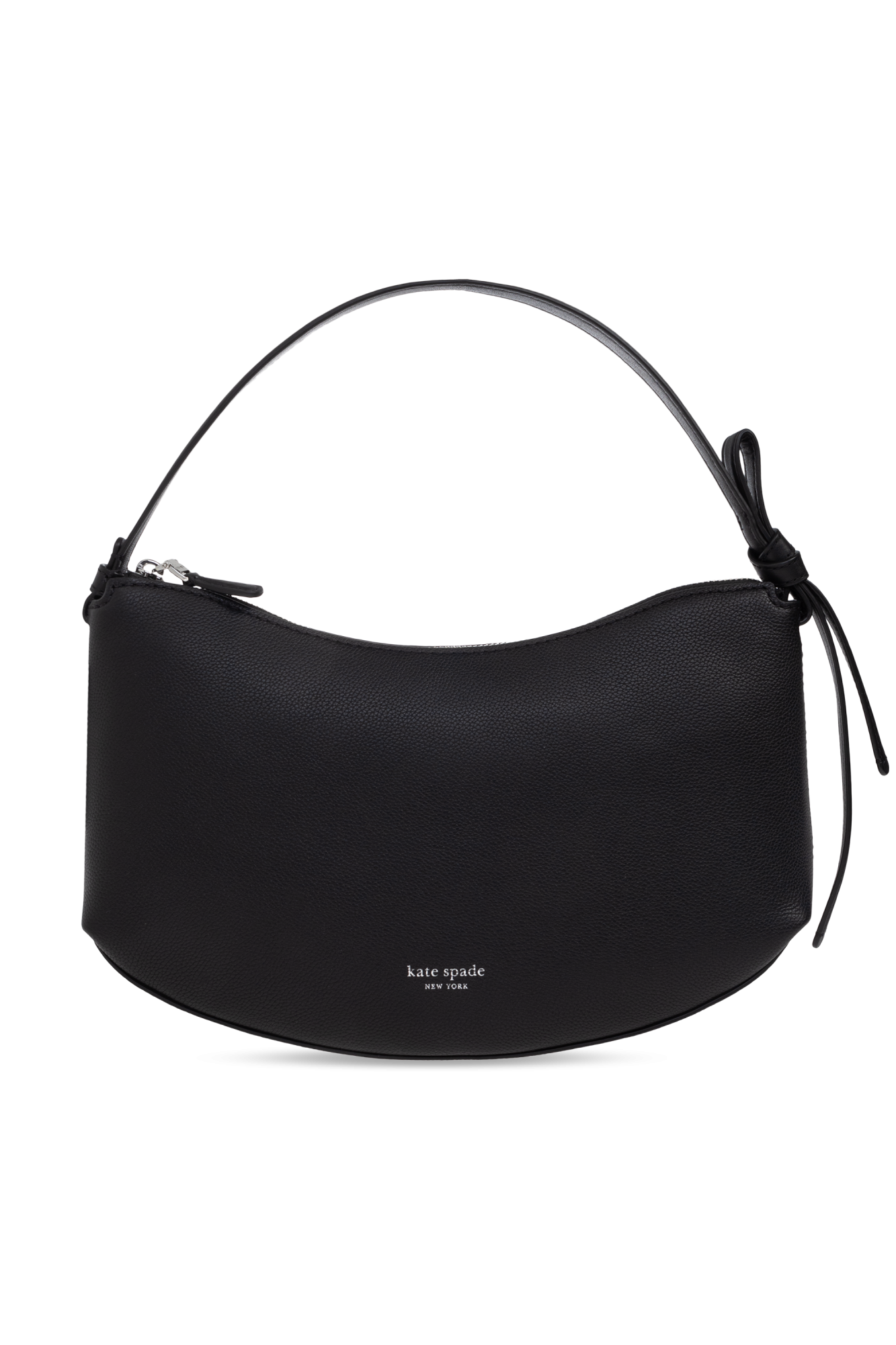Kate Spade Skórzana Torba Na Ramię `Loop`, Kobiety, Czarny