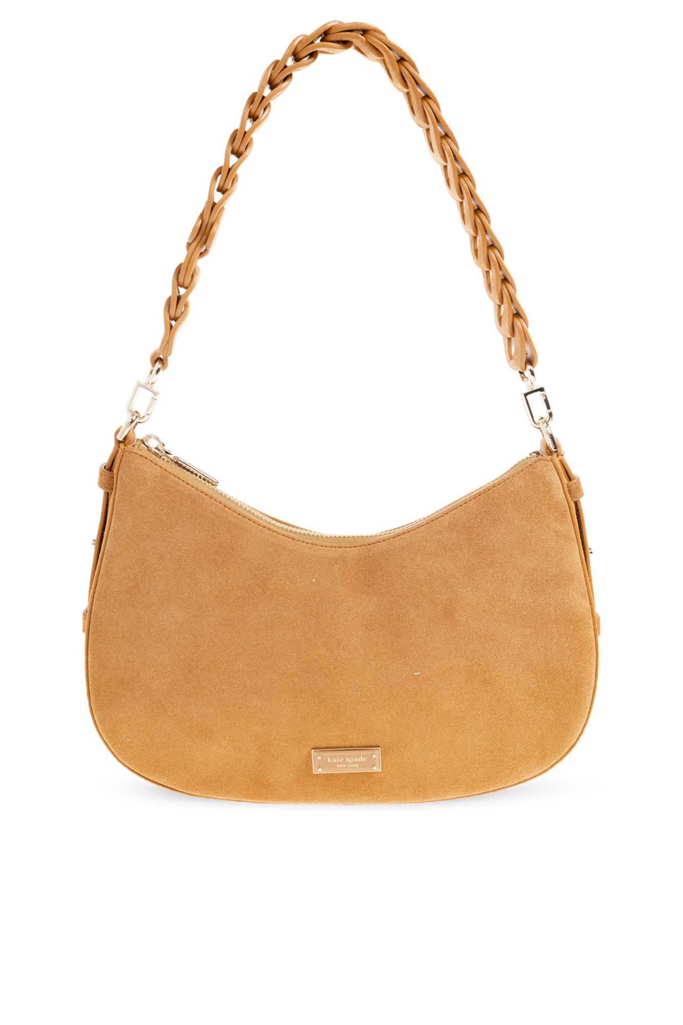 Kate Spade Zamszowa Torba `Liv`, Kobiety, Beżowy