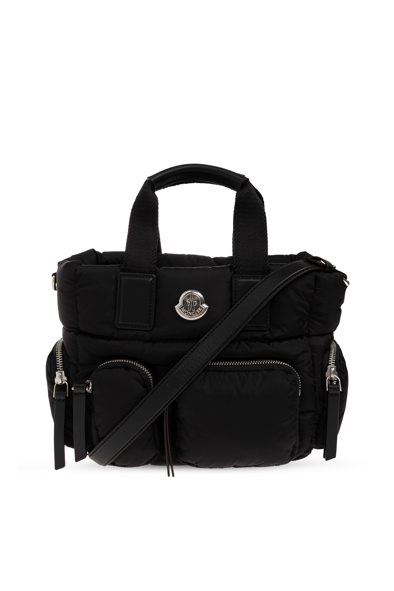 Moncler Torba ‘Caradoc Pocket’, Kobiety, Czarny