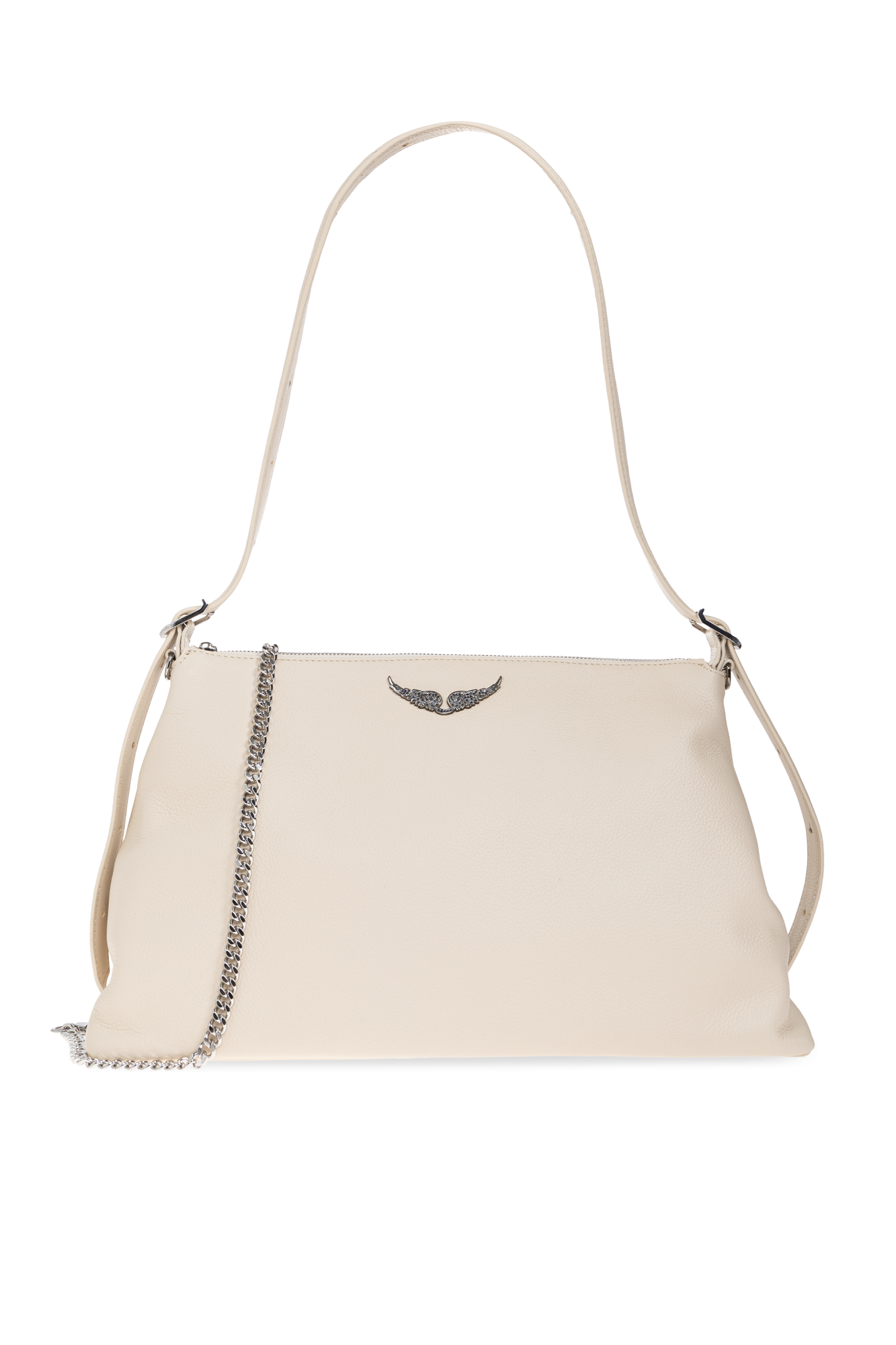 Zadig & Voltaire Torba Na Ramię ‘Jim’, Kobiety, Kremowy