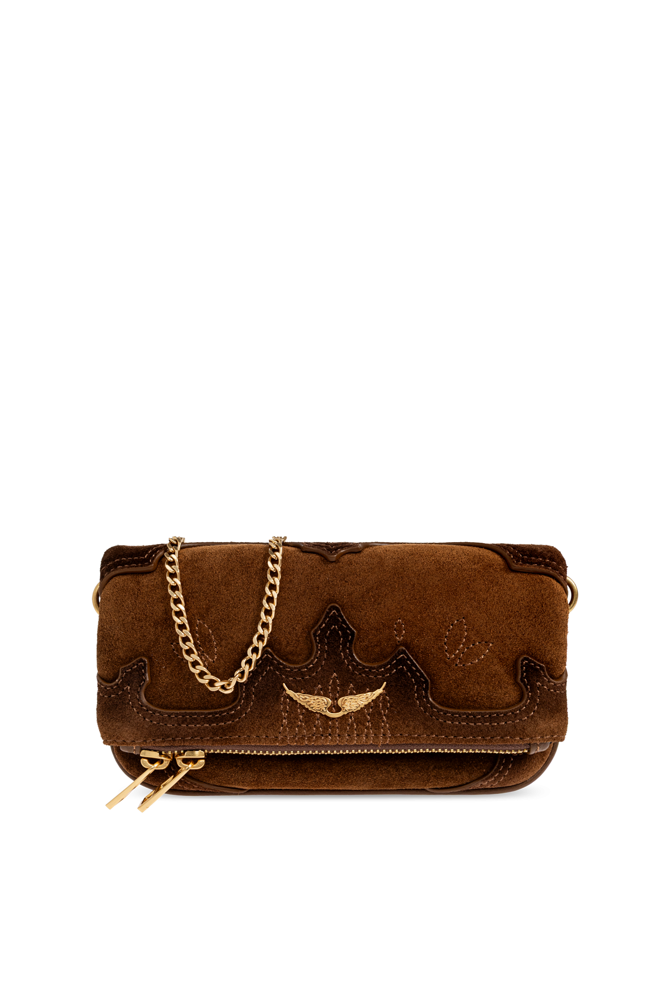 Zadig & Voltaire Torba ‘Rock Nano’, Kobiety, Brązowy