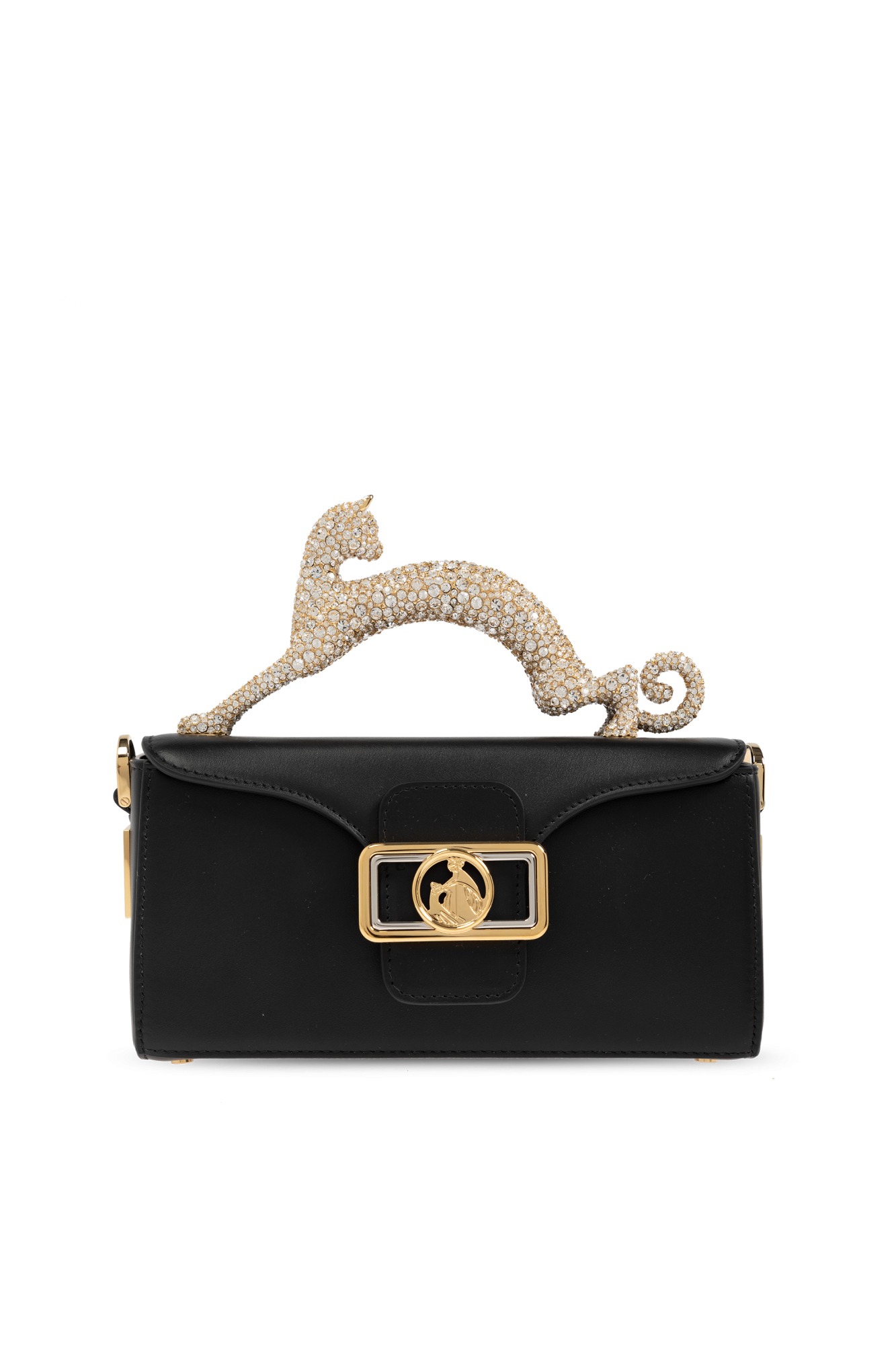 Lanvin Torba Na Ramię `Cat Pencil Nano`, Kobiety, Czarny
