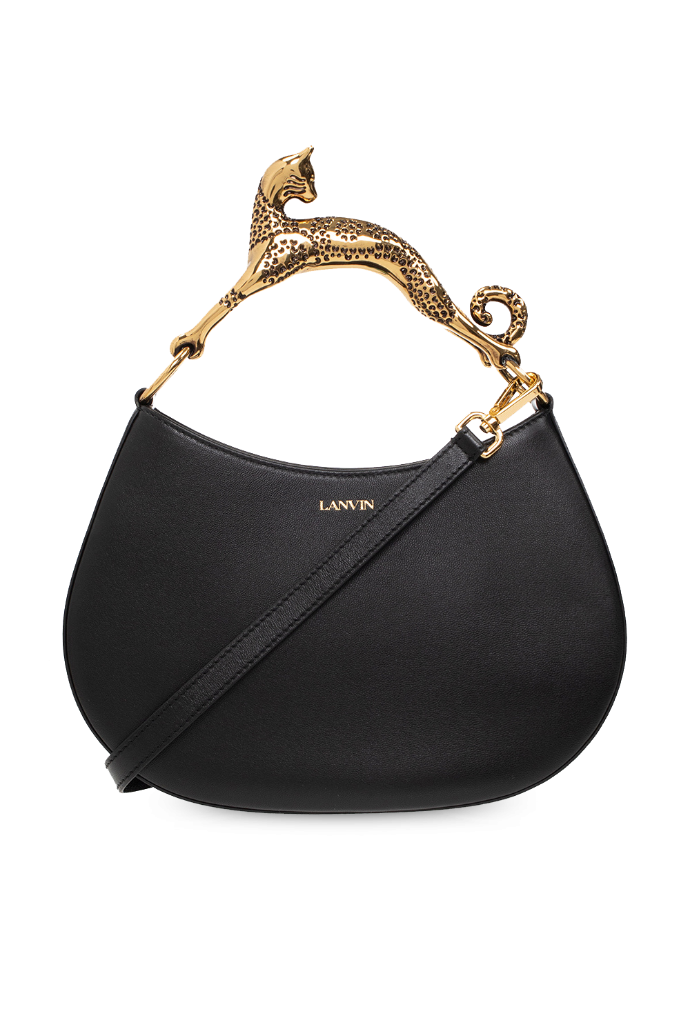 Lanvin Torba ‘Cat PM’ Typu ‘hobo’, Kobiety, Czarny