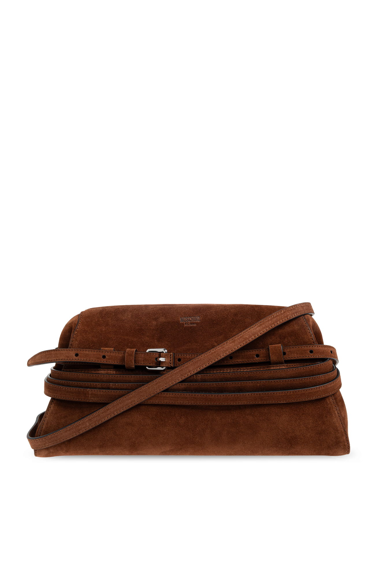 Moschino Torba `Tie Me`, Kobiety, Brązowy