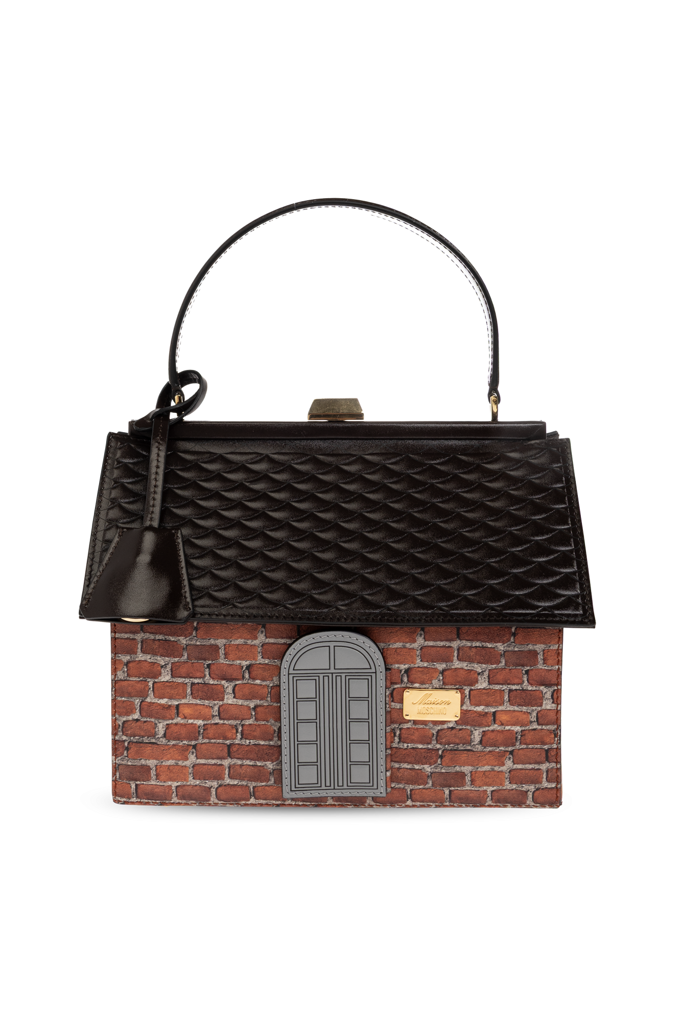 Moschino Torba W Kształcie Domu, Kobiety, Multikolor