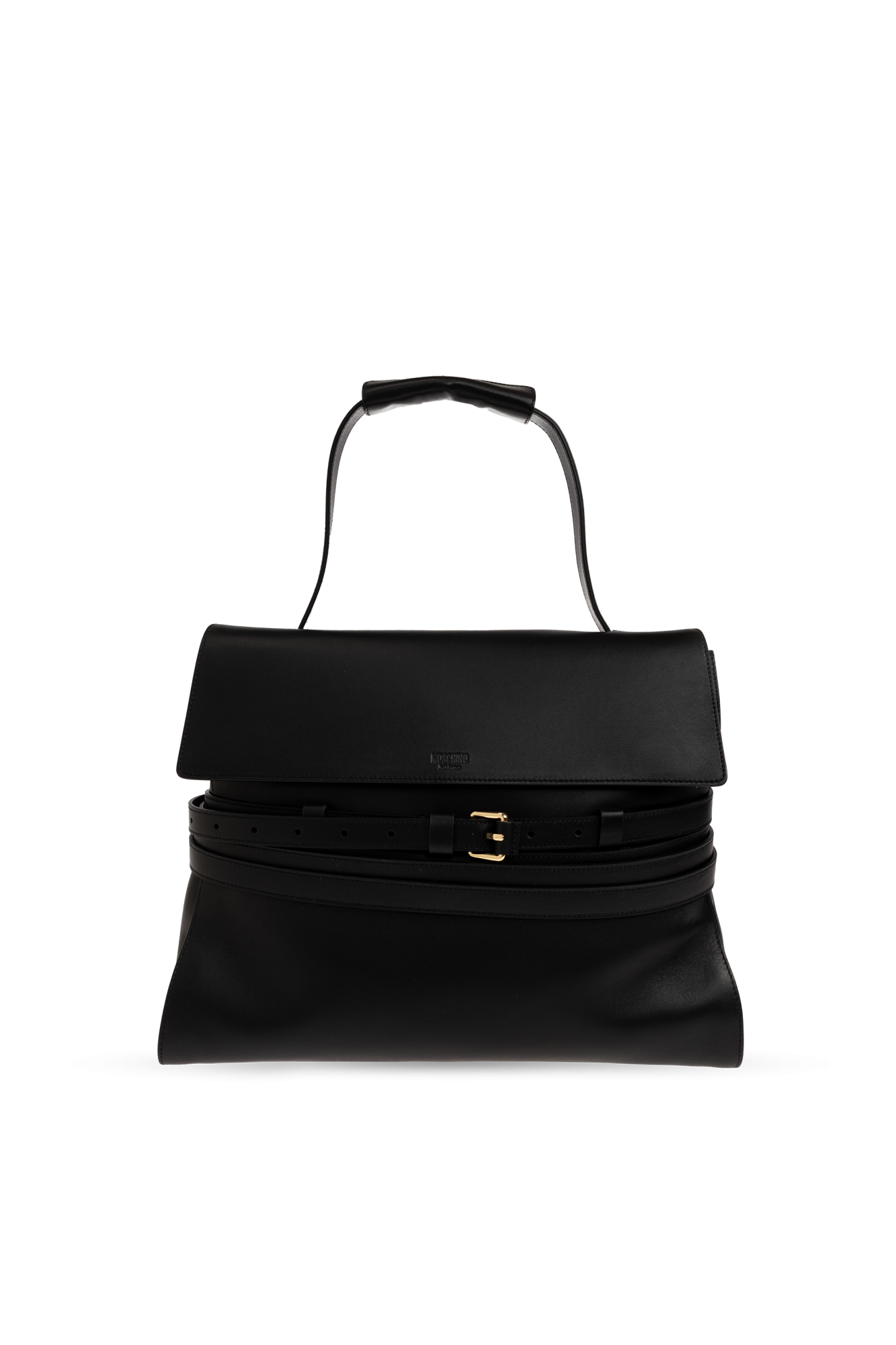 Moschino Torba `Tie Me`, Kobiety, Czarny