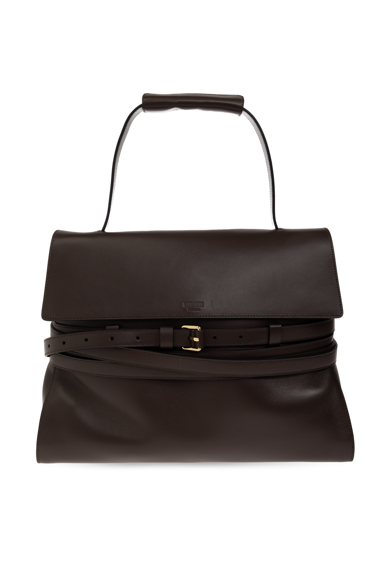 Moschino Torba `Tie Me`, Kobiety, Brązowy