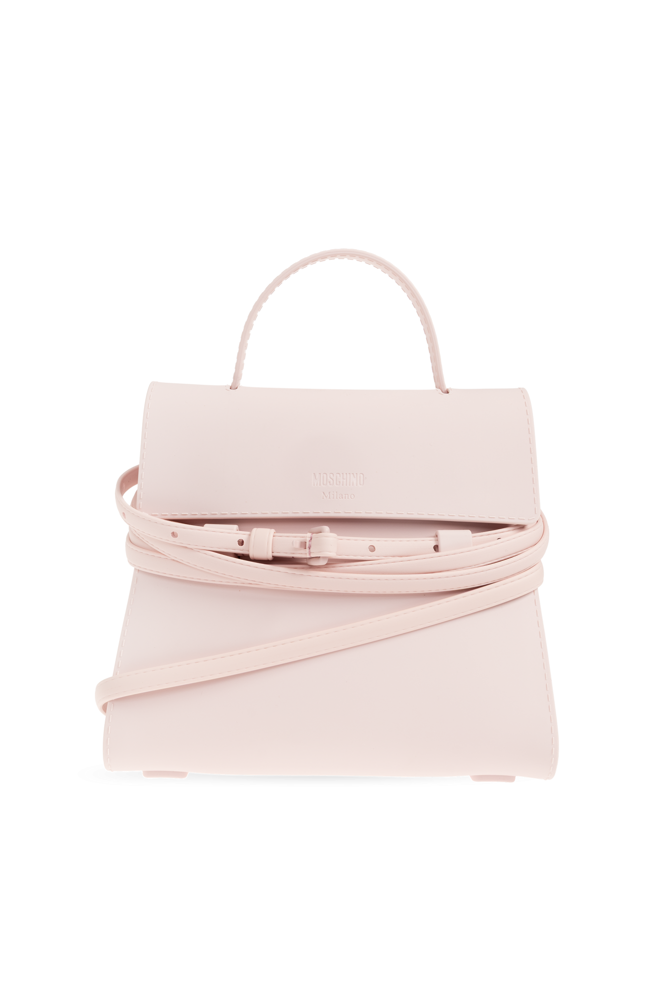Moschino Torba Do Ręki Z Logo, Kobiety, Różowy