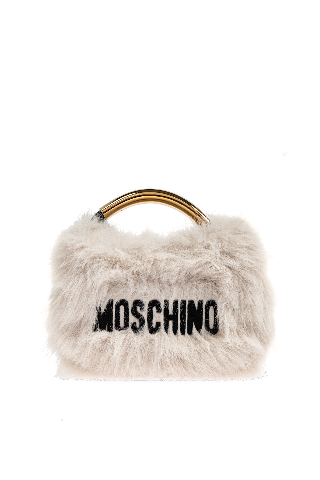 Moschino Torba Do Ręki ‘Soft’, Kobiety, Kremowy
