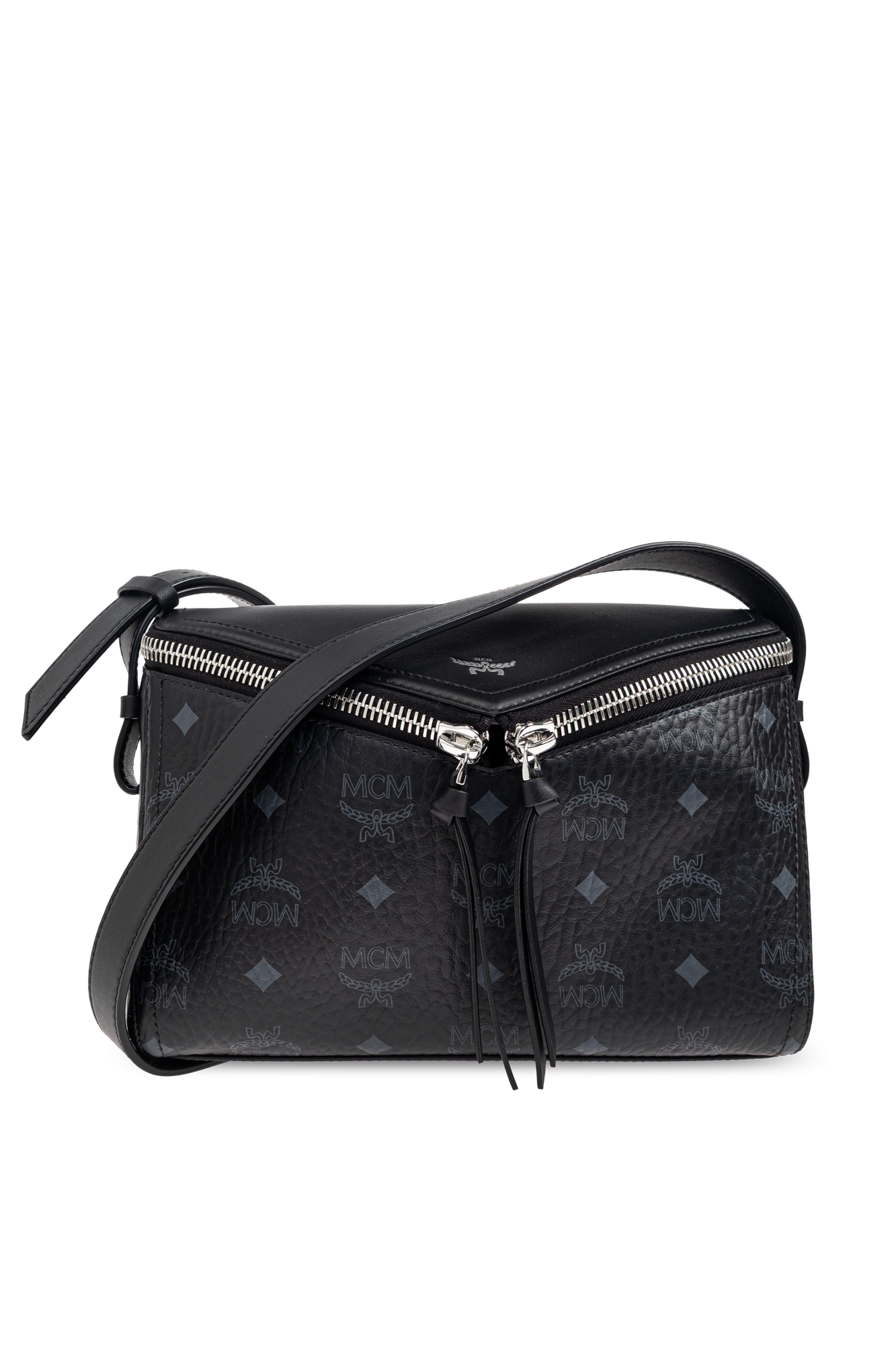 MCM Torba Na Ramię `Diamant 3D Small`, Kobiety, Czarny