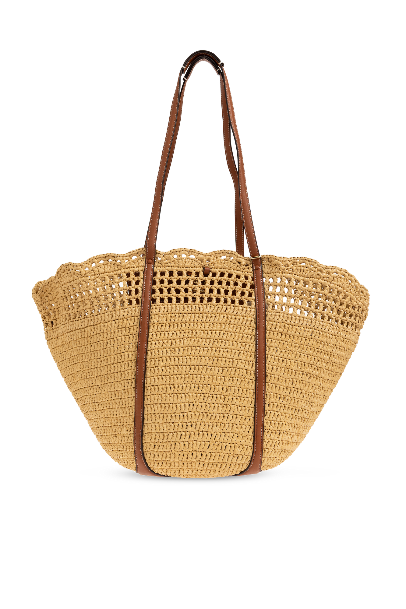 Ulla Johnson Torba `Marina Raffia Tote`, Kobiety, Beżowy