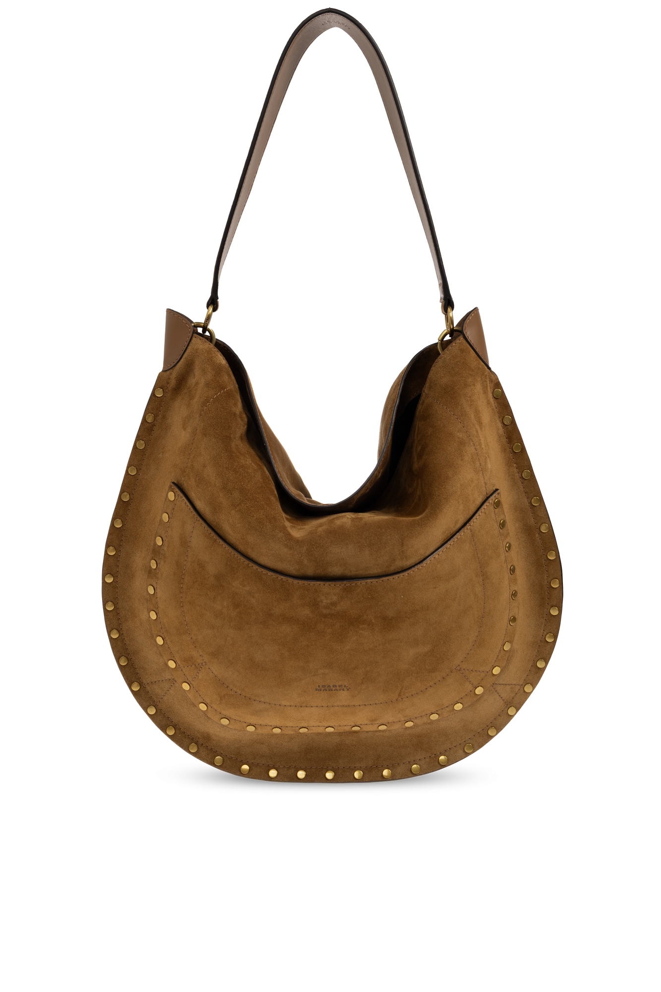Isabel Marant Zamszowa Torba `Hobo`, Kobiety, Brązowy