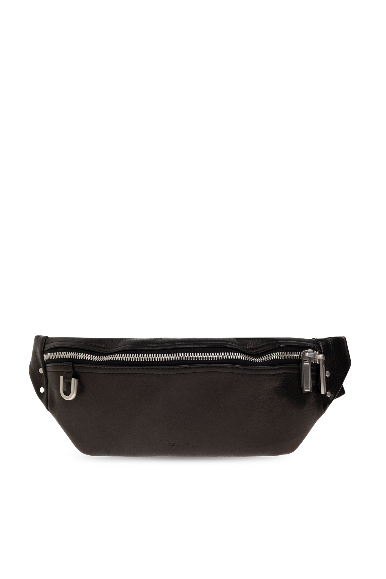 Rick Owens Skórzana Torba ‘Geo Bumbag’, Unisex, Czarny