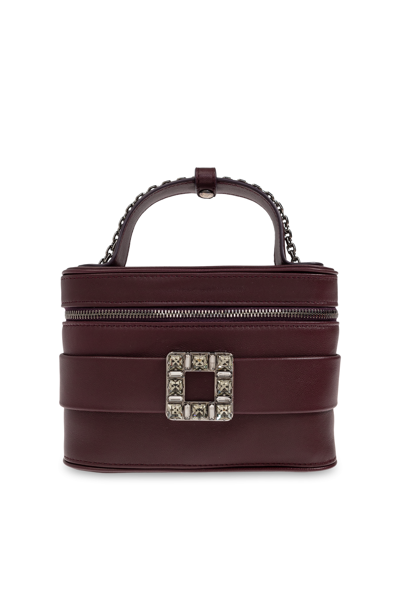 Roger Vivier Skórzana Torba, Kobiety, Bordo