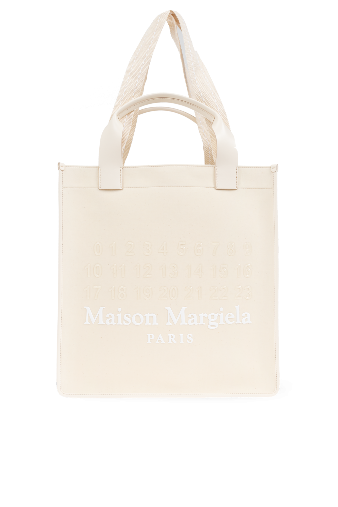 Maison Margiela Torba Typu `shopper`, Unisex, Kremowy