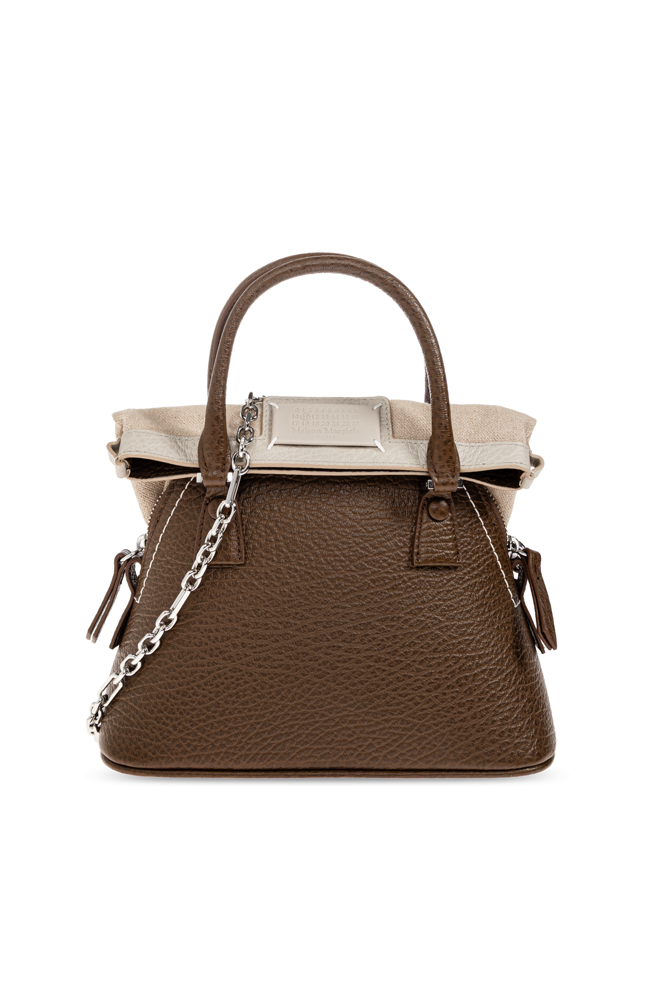 Maison Margiela Torba Do Ręki ‘5AC Classique Micro’, Unisex, Brązowy