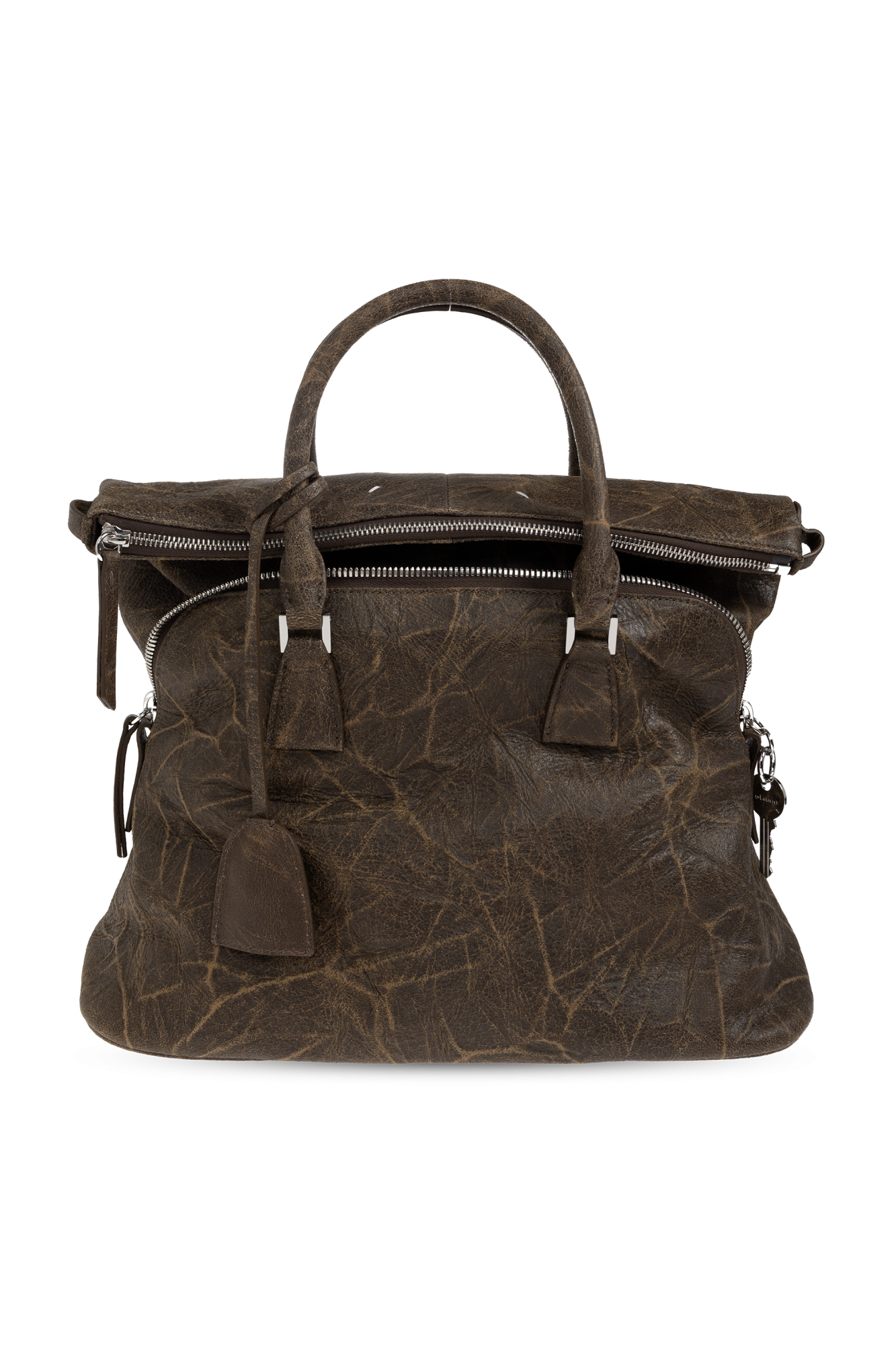 Maison Margiela Torba ‘5AC Medium’, Unisex, Brązowy