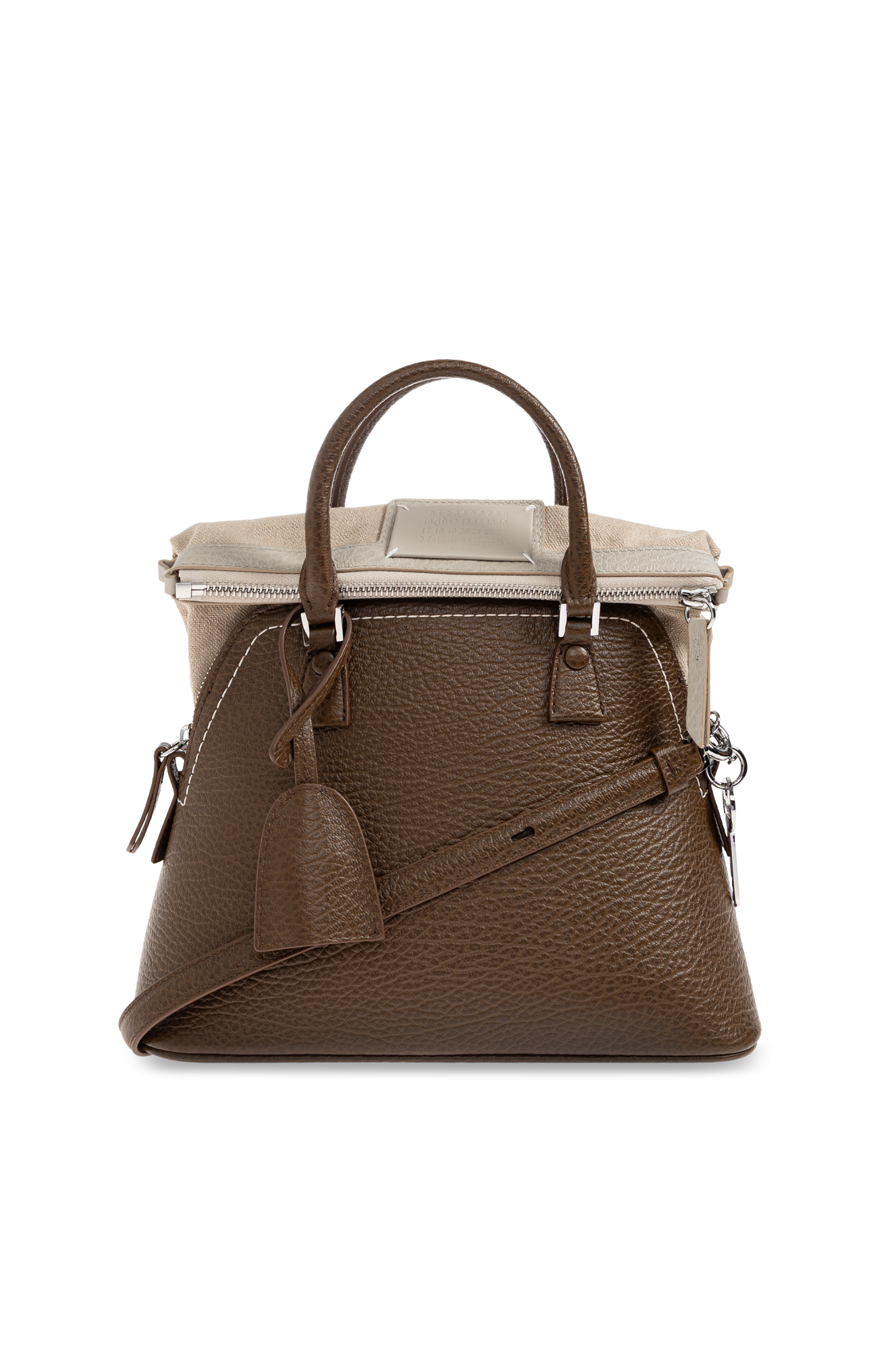 Maison Margiela Torba Do Ręki ‘5AC Classique Mini’, Unisex, Brązowy