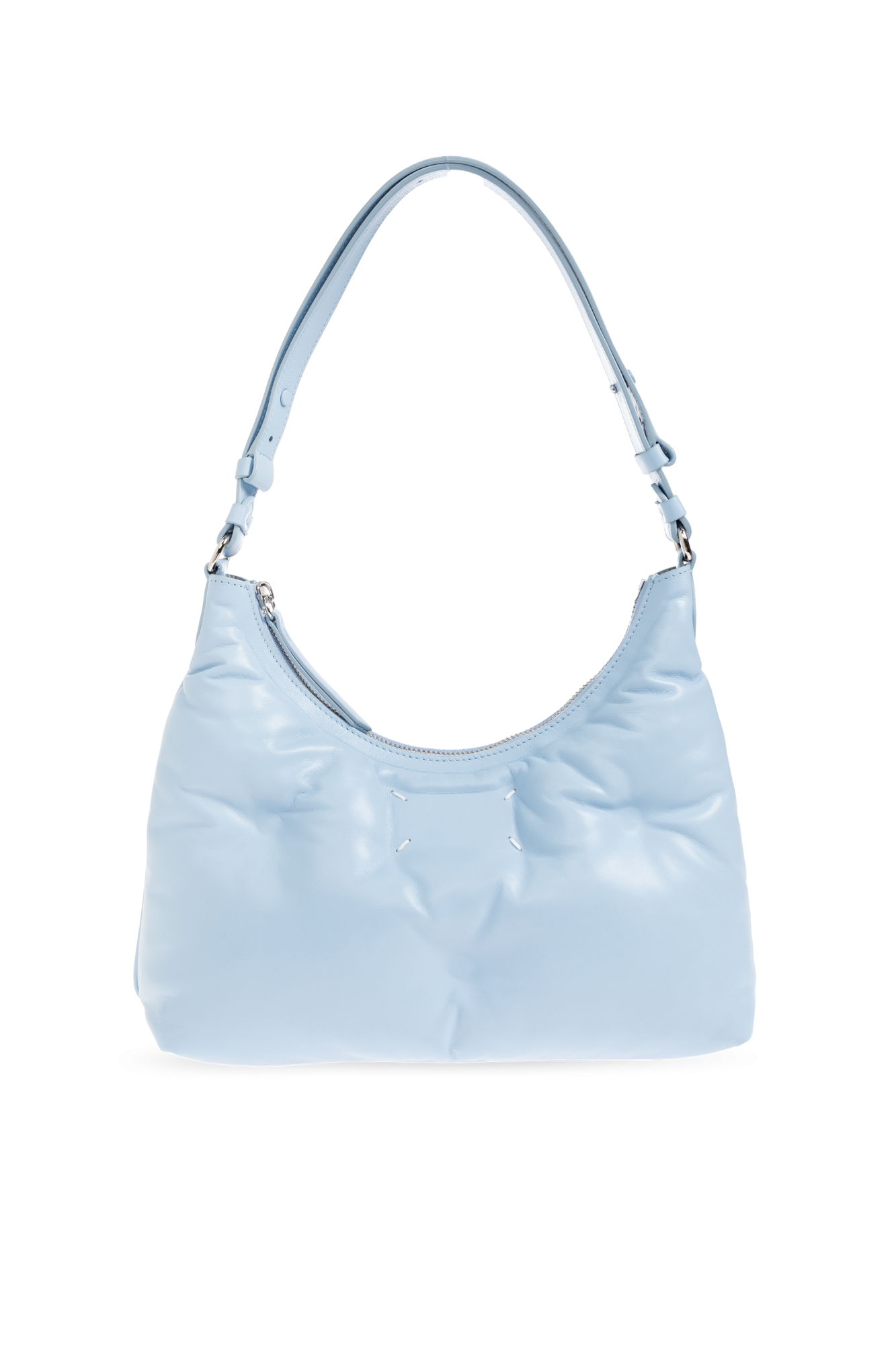 Maison Margiela Torba `Glam Slam Hobo Small`, Unisex, Niebieski