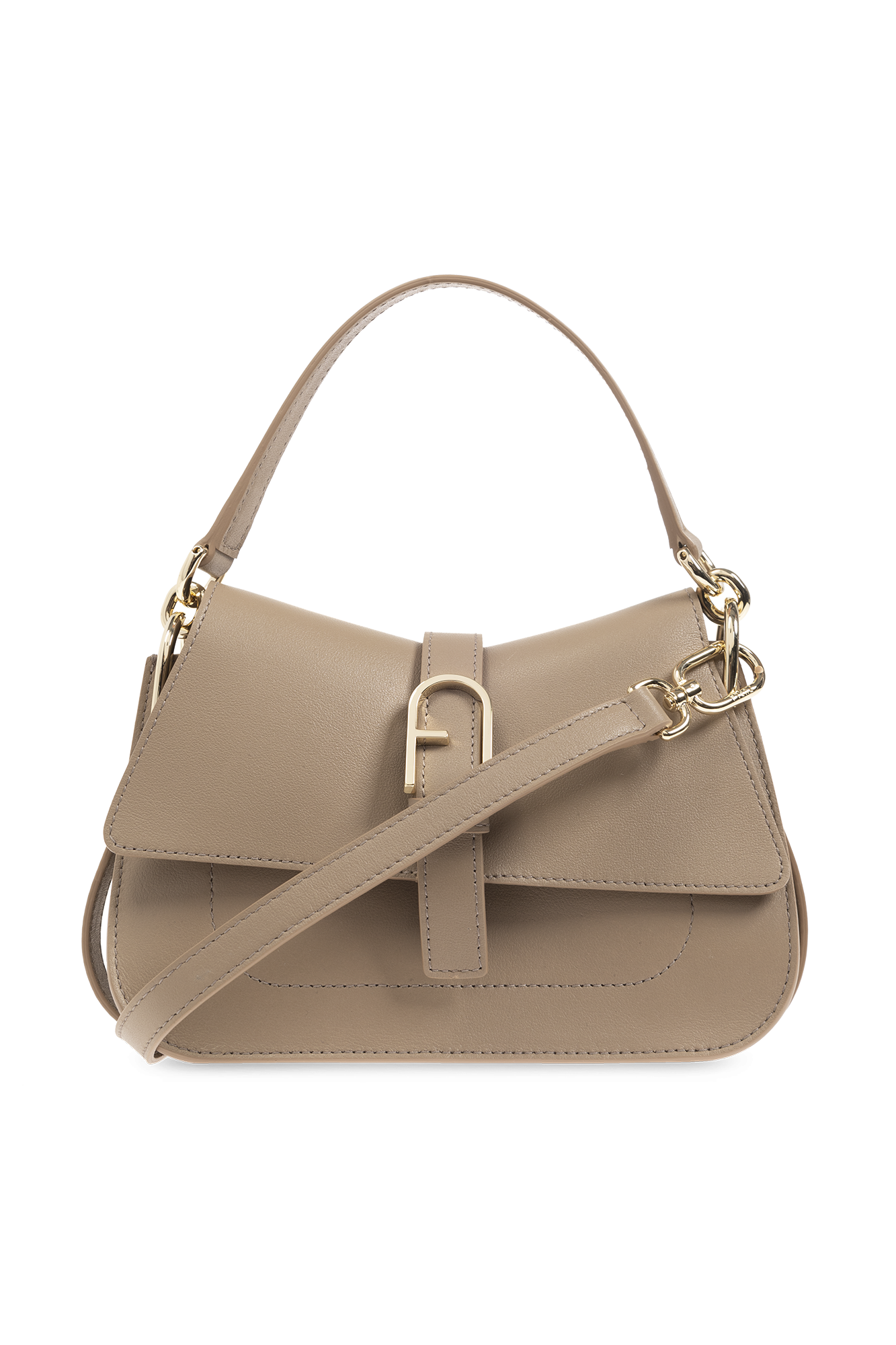 Furla Torba Na Ramię ‘Flow Mini’, Kobiety, Brązowy