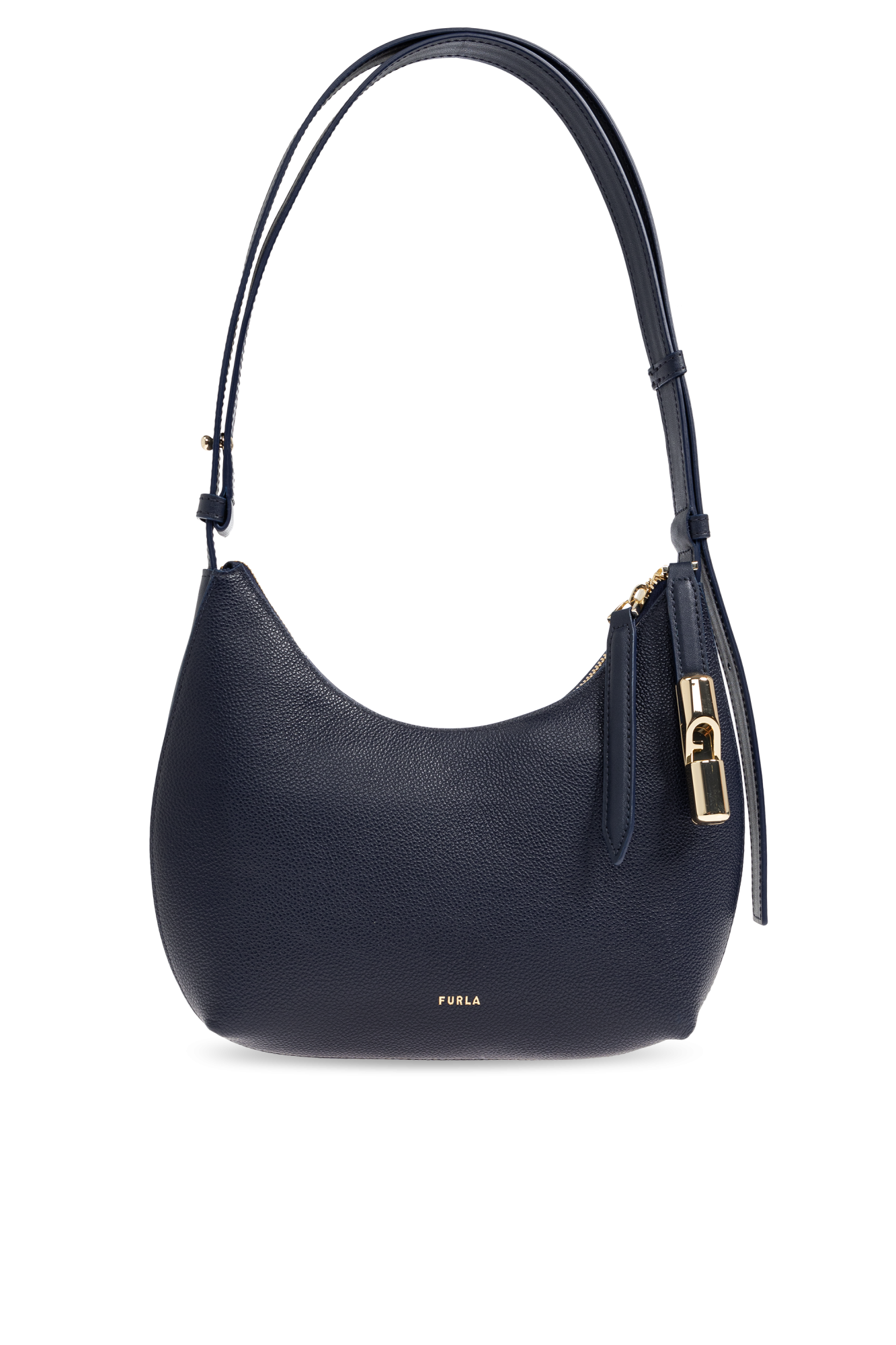 Furla Torba Na Ramię `Goccia Small`, Kobiety, Granatowy