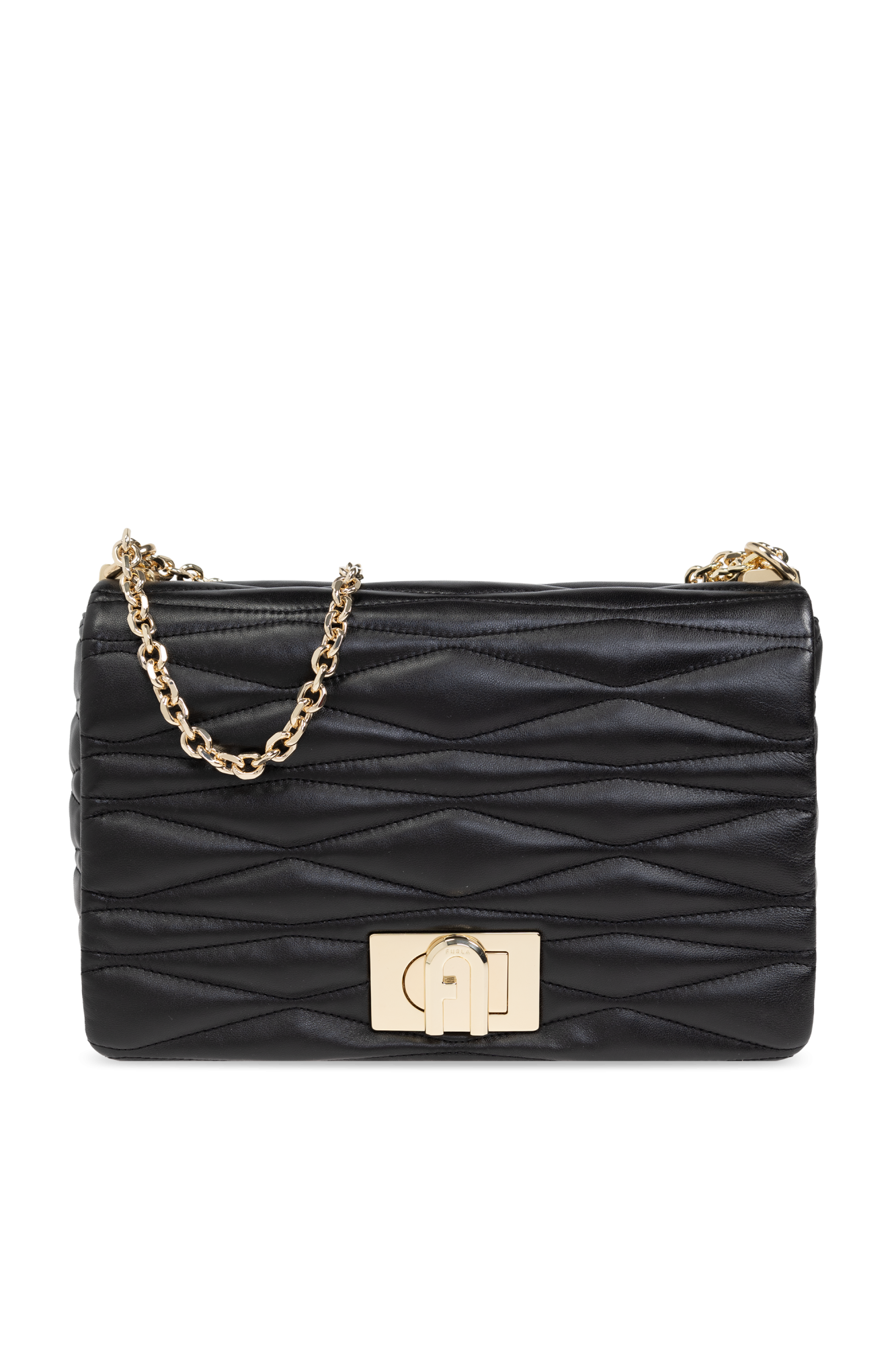 Furla Torba Na Ramię `1927 Medium`, Kobiety, Czarny