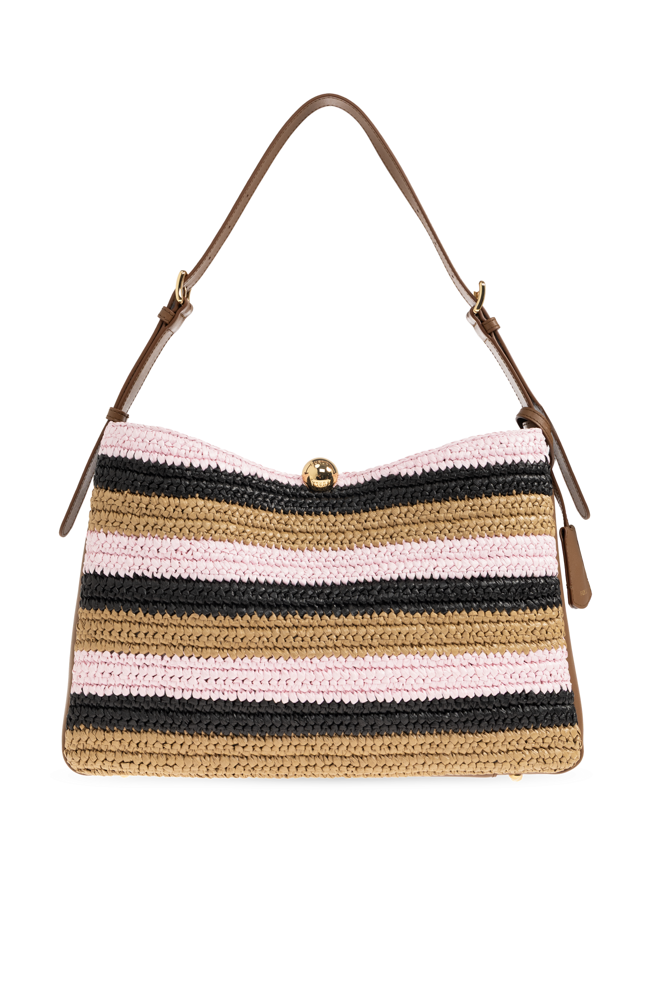 Furla Torba Na Ramię `Sfera Soft Large`, Kobiety, Beżowy