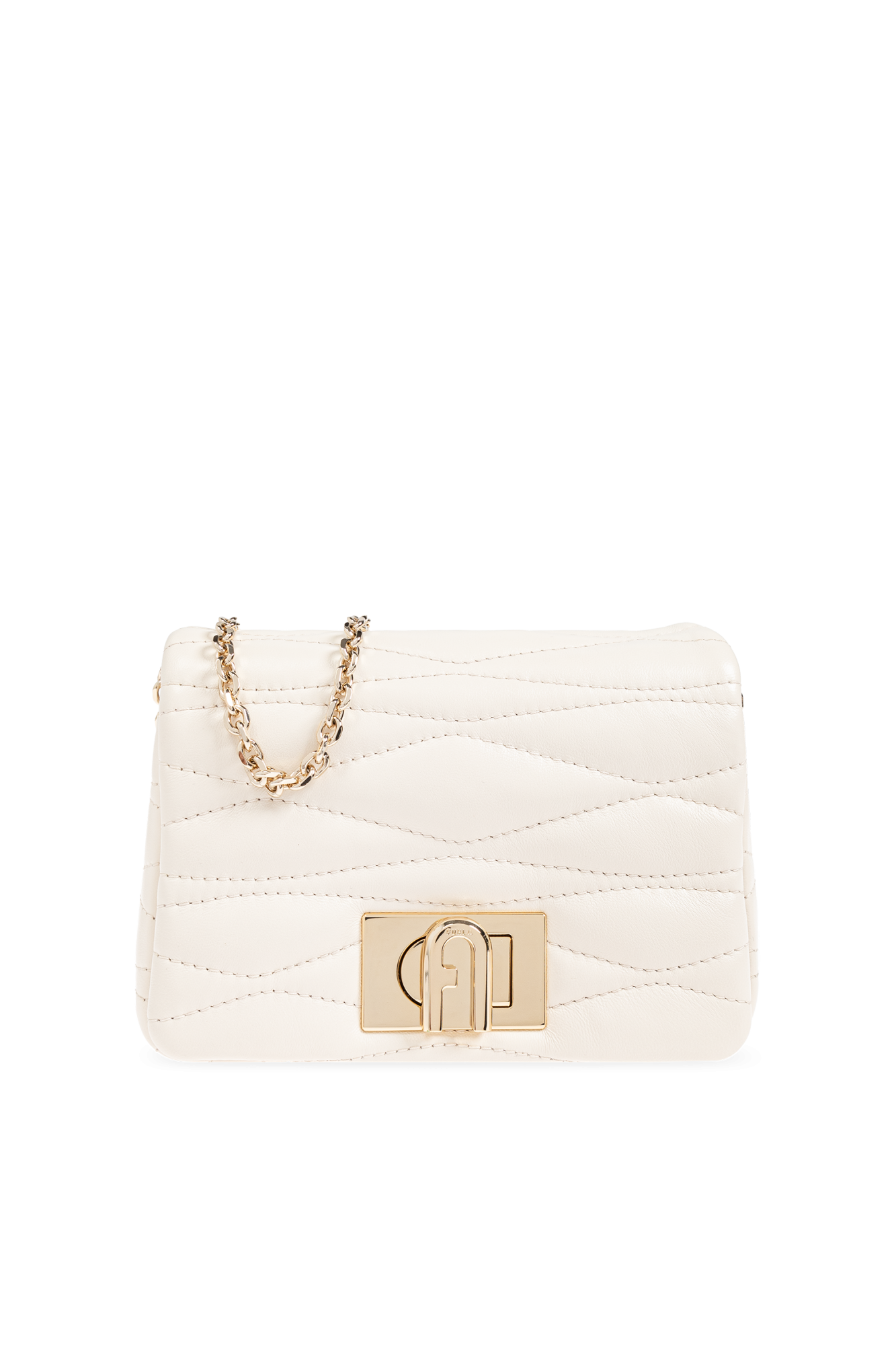 Furla Torba Na Ramię `1927 Mini`, Kobiety, Kremowy