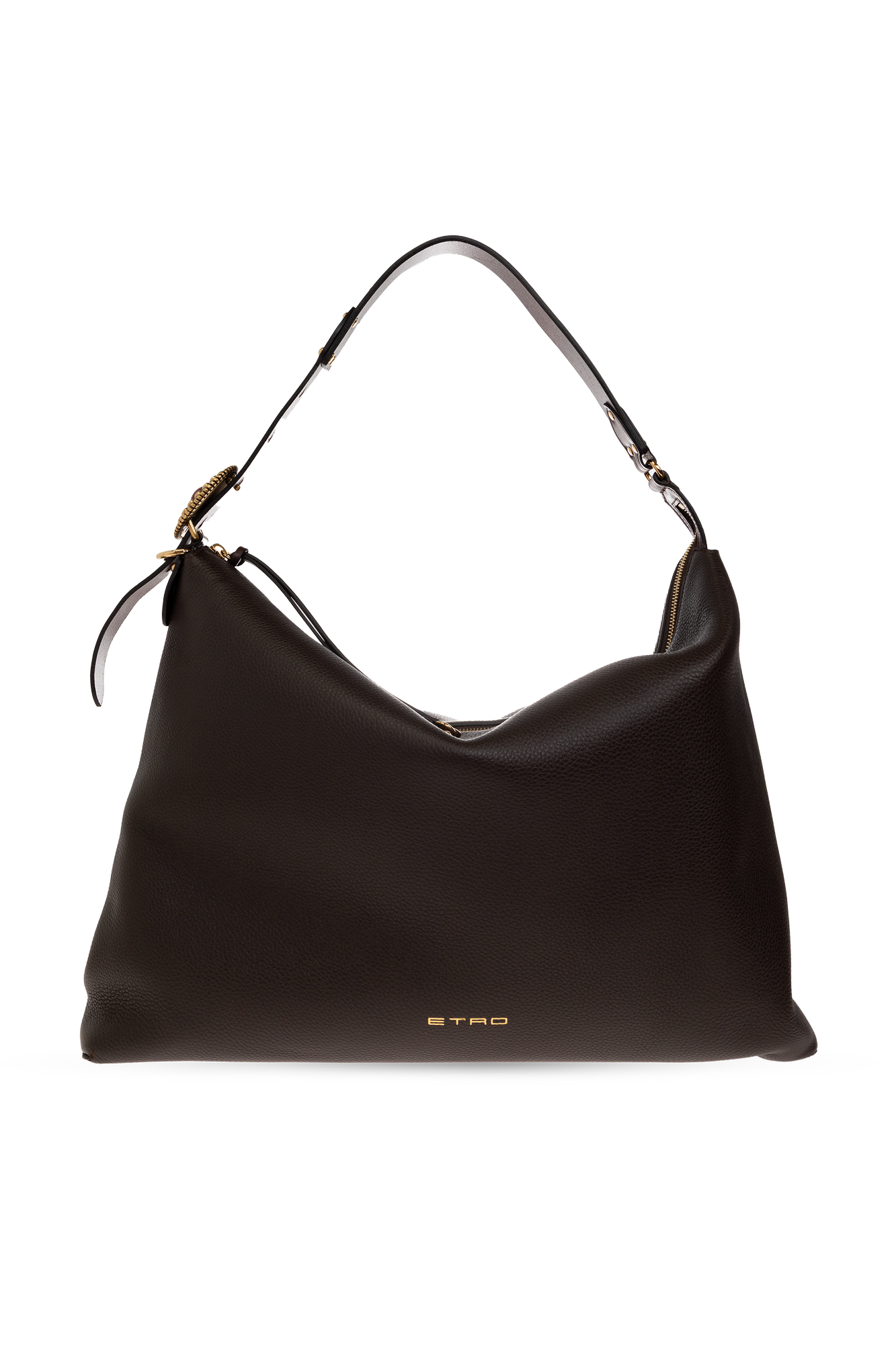 Etro Skórzana Torba ‘Hobo L’, Kobiety, Brązowy