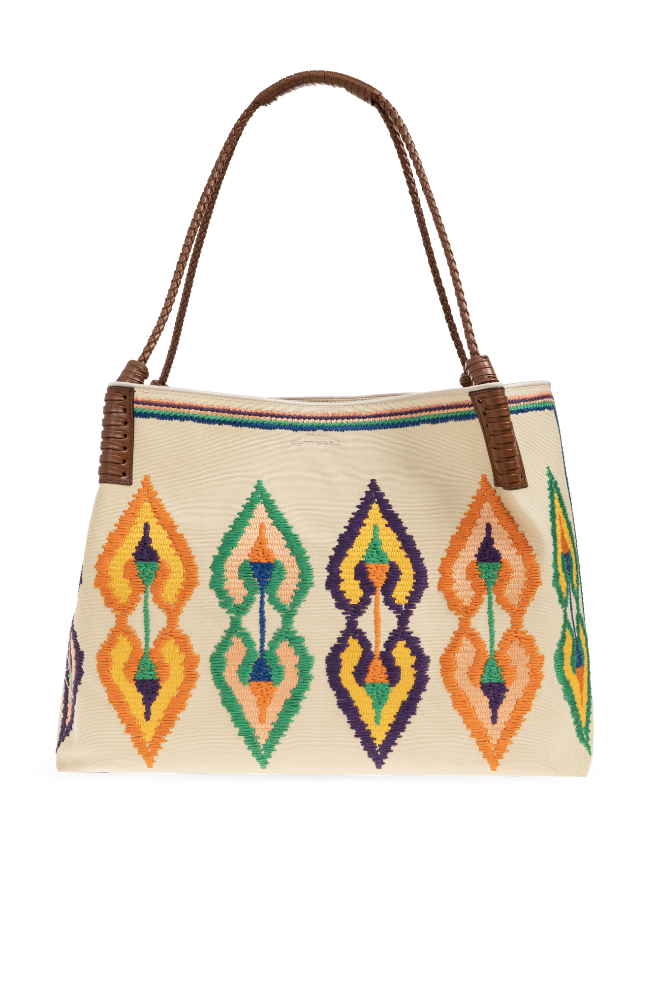 Etro Torba Na Ramię ‘Libra Large’ Typu ‘Shopper’, Kobiety, Beżowy