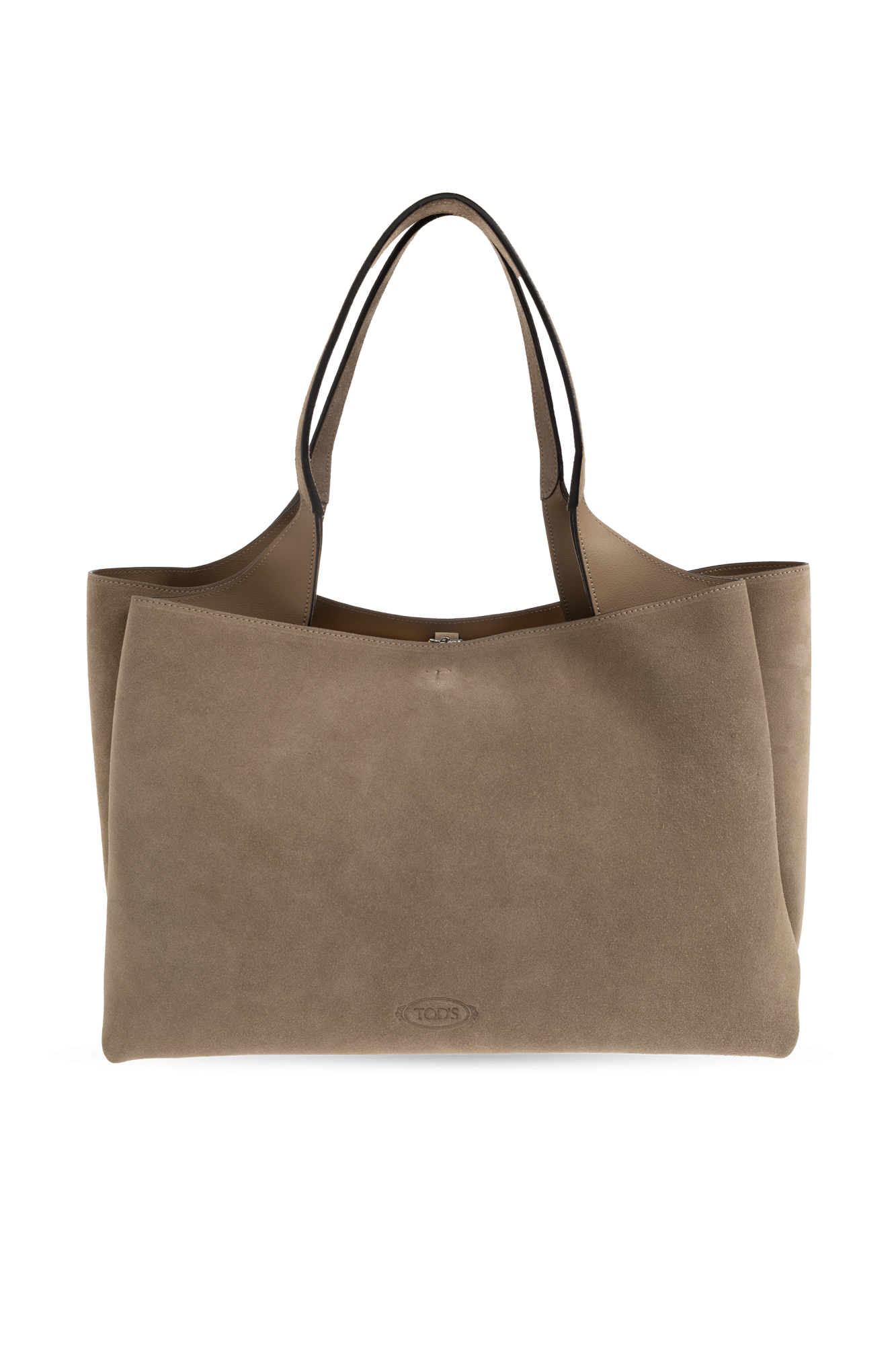 Tod’s Zamszowa Torba ‘Medium’, Kobiety, Brązowy