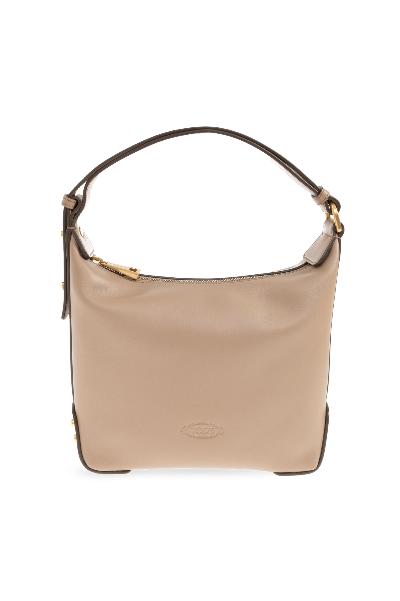 Tod’s Torba Do Ręki ‘Metal Dots Mini’, Kobiety, Beżowy