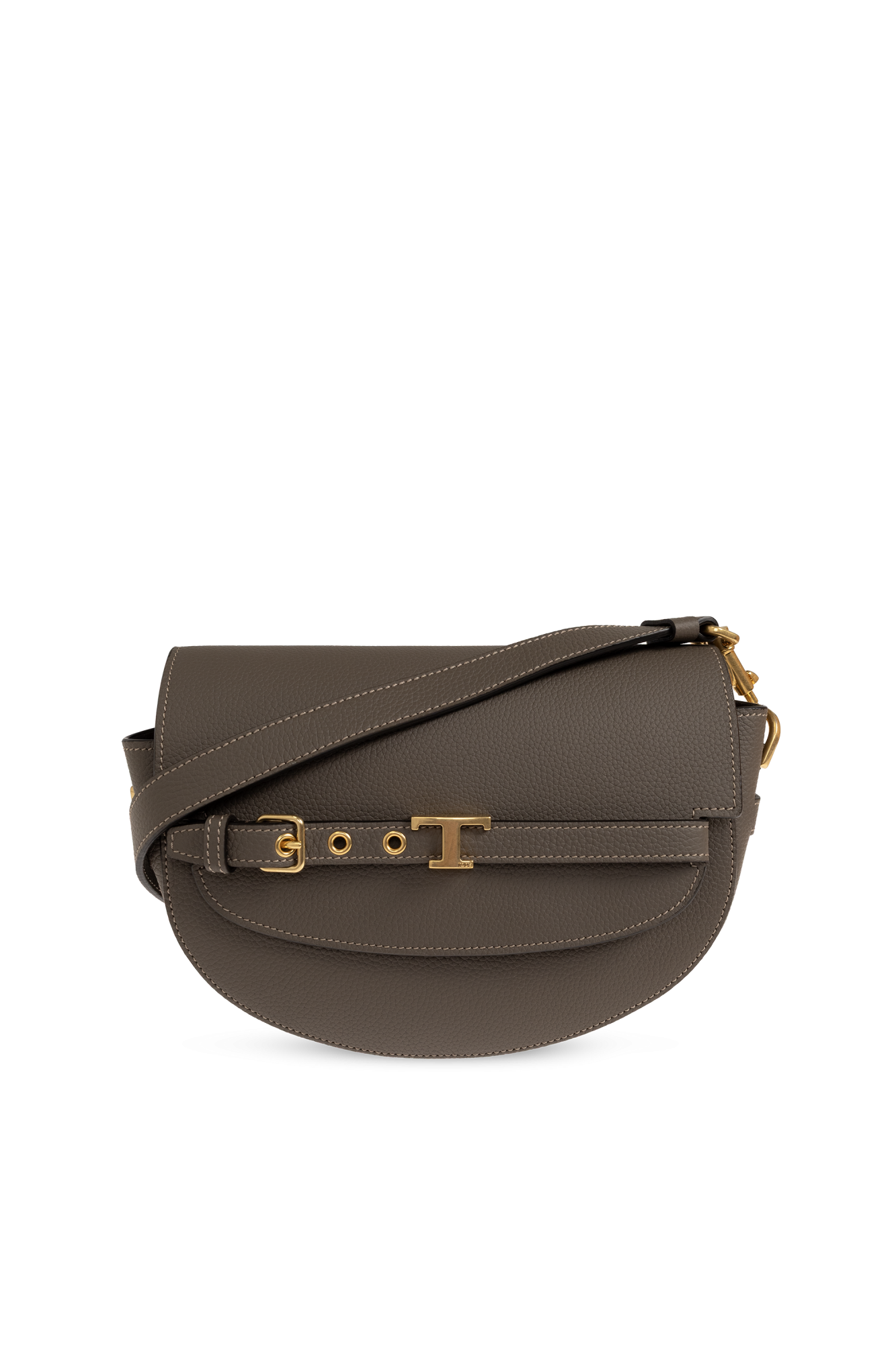 Tod’s Skórzana Torba ‘Mini’, Kobiety, Szary