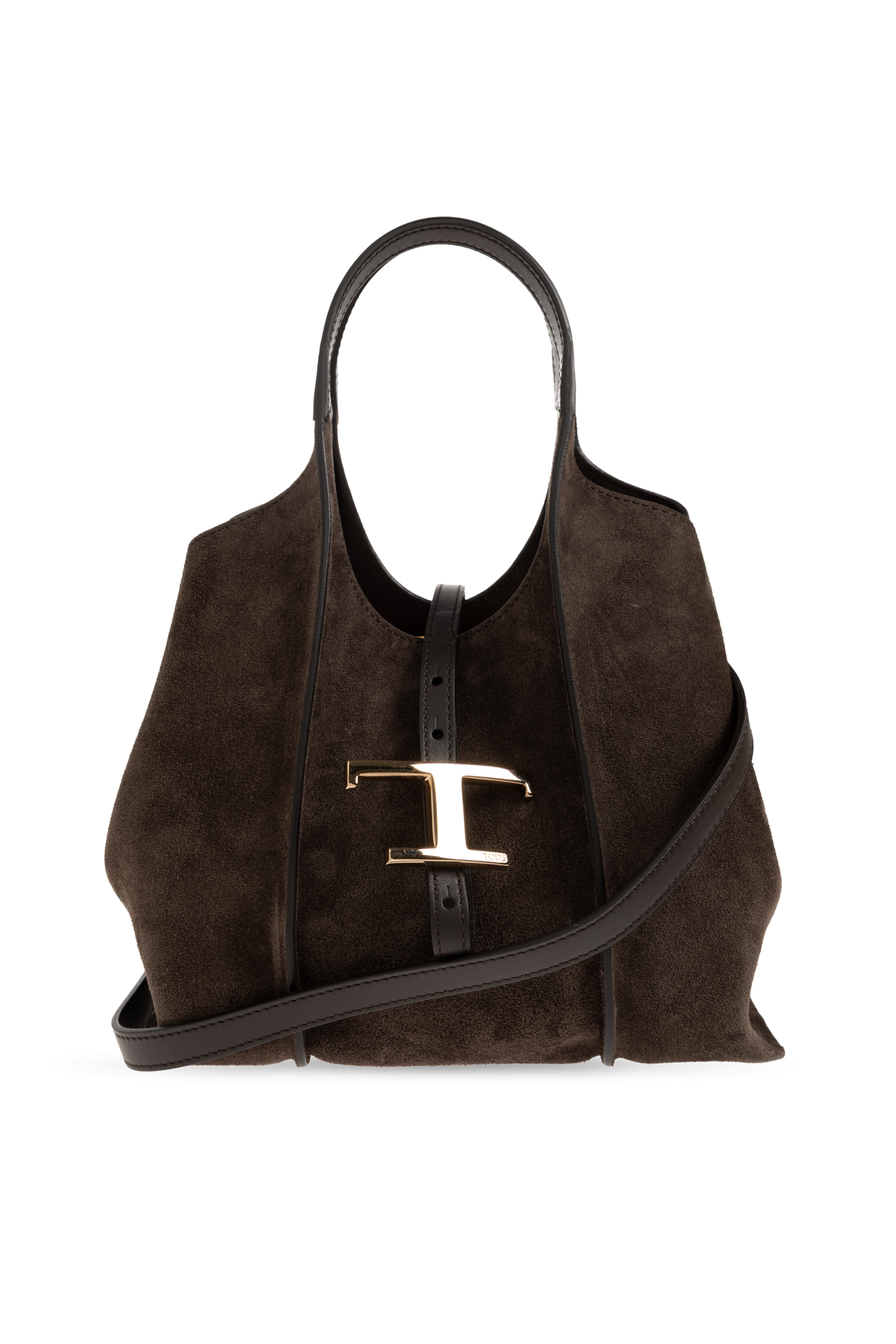 Tod’s Zamszowa Torba ‘Mini’, Kobiety, Brązowy