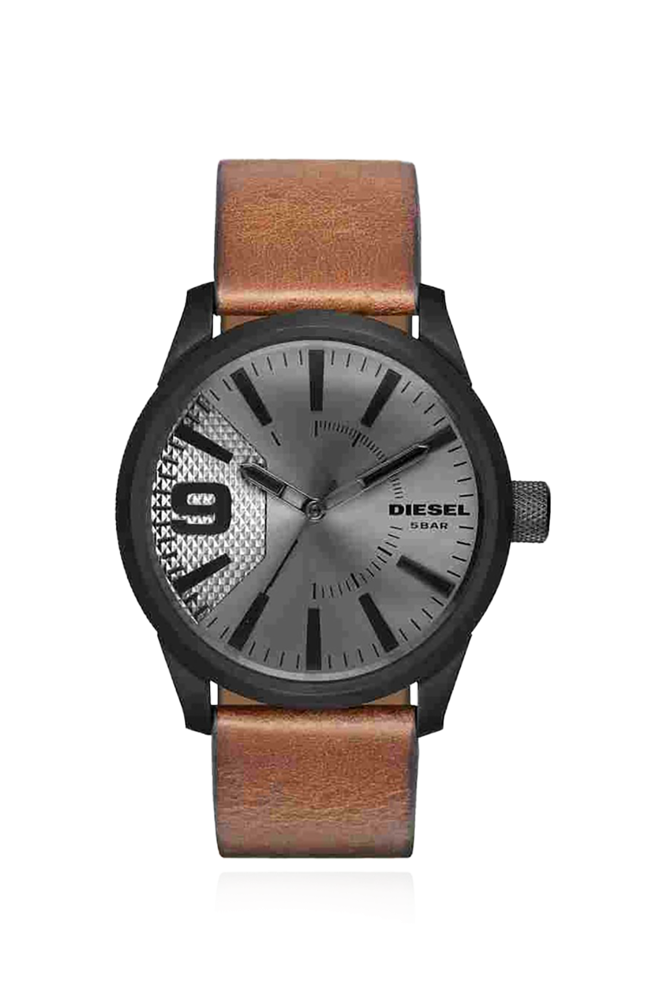 Diesel Stalowy Zegarek `Mr Daddy`, Mężczyźni, Czarny