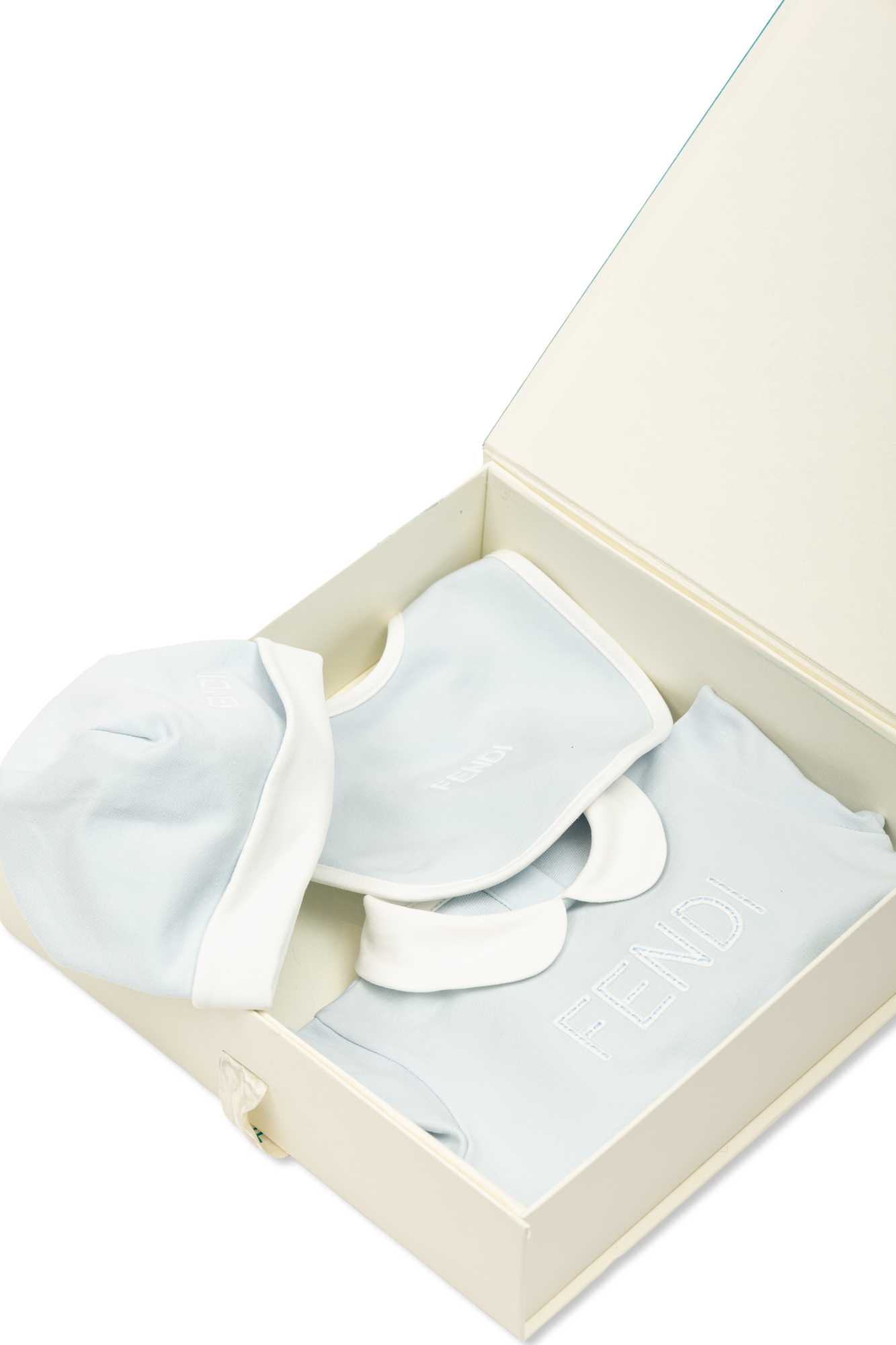 Fendi Kids Zestaw Dla Niemowlaka, Unisex, Niebieski