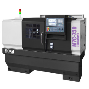 Tornio CNC ad autoapprendimento SOGI M7C-750 - 540x750 - controllo numerico Siemens 808DA - Pb 82 mm + accessori