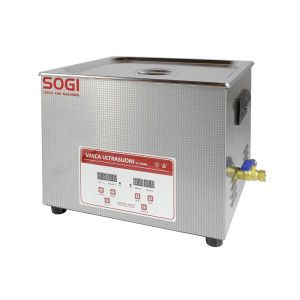 Vasca lava pezzi ultrasuoni riscaldata 15L SOGI VL-U1500R
