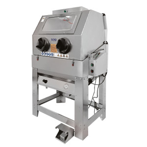 Idrosabbiatrice professionale SOGI IS-90 - in acciaio inossidabile AISI 304 - 860x540x750 mm - 230 V - con accessori