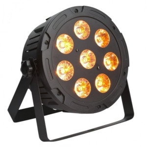 LIGHT4ME PENTA PAR 8x12W MKII RGBWA LED slim - ...