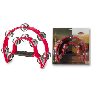 Stagg TAB-1 RD - tamburyn plastikowy z uchwytem