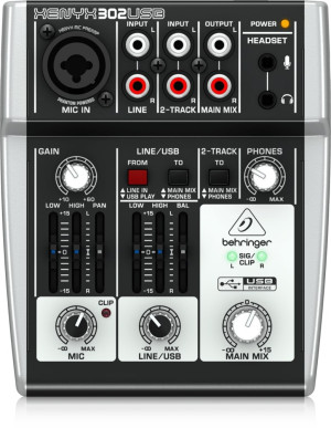 Behringer 302USB - audio mixer