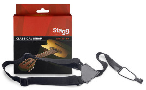 Stagg SNCL001-BK - pasek z regulacją do gitary...