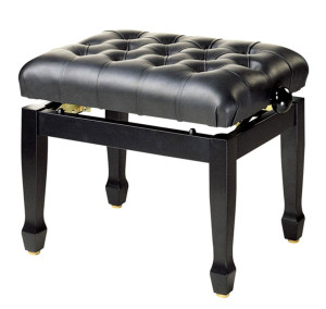 Stagg PB85 BKP LBK - Konzertklavierbank (Leder)