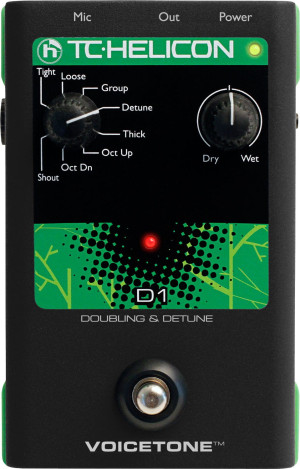 TC Helicon VoiceTone D1 Dubler/Detuner