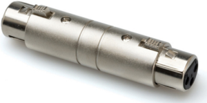 Hosa GXX-145 Adapter Gniazdo XLR F - Gniazdo XLR F
