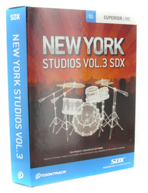Toontrack New York Studios Vol.3 SDX (licencja)