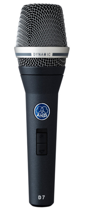 AKG D7s - dynamische Referenz-Gesangsmikrofon