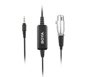 BOYA BY-BCA6 - Professionelles XLR